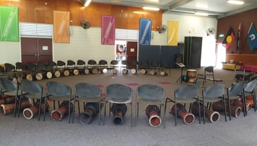 drumming classes with chairs