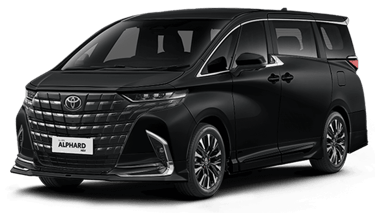 ALPHARD HYBRID 2024 HITAM