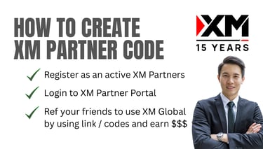 how to create xm partner code