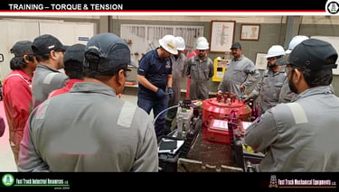 TORQUE & TENSION BOLTING TRAINING IN UAE | FAST TRACK INDUSTRIAL RESOURCES LLC