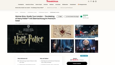 Travelcircus: Harry Potter London Städtereise