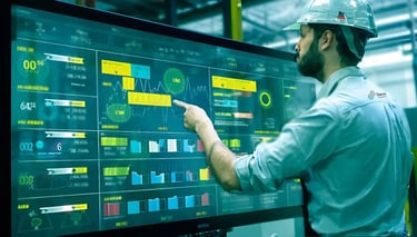 Visibilidad y Monitoreo Indicadores Planta Produccion