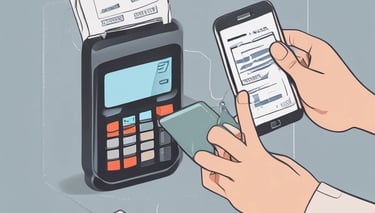 a person holding a phone and a cell phone