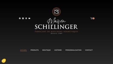 E-commerce et site vitrine Maison SCHILLINGER