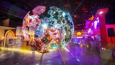 Shockwave Event Company Kuala Lumpur centrepieces art deco