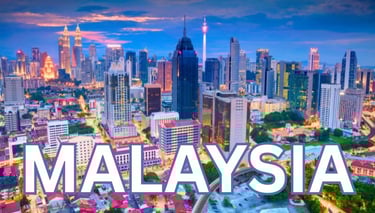 Kuala Lumpur view in Malaysia - retire overseas