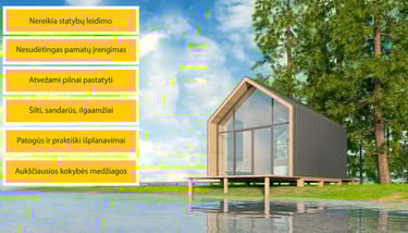 Moduliniai kilnojami nameliai