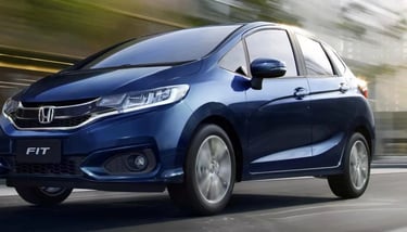 Honda fit azul