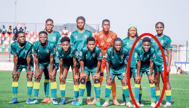 A post from Comfort Owusu, a football player for Hasaacas Ladies and Ghana national team(black princ