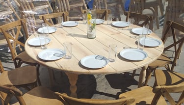 Mesa Cuadrada para Restaurantede Madera Fiestas del Sol Mobiliario www.sillasymesasfiestasdelsol.com