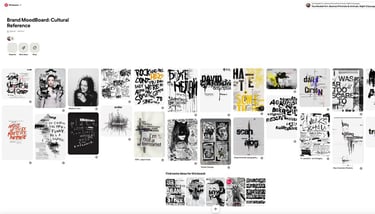 Artist Tara Roskell Brand Moodboard - Cultural Reference 