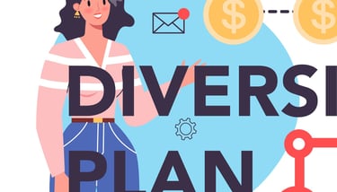 the word "diversification plan" for a blog post for gold ira about if it can diversify portfolios