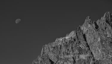 Crète de la roche Méane dans le par des Ecrins