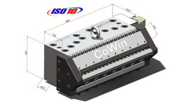Isolação térmica removível para sistemas de aquecimento, reatores, válvulas, injetoras , extrusoras