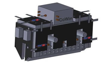 Isolação térmica removível para sistemas de aquecimento, reatores, válvulas, injetoras , extrusoras