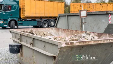 CAMINHÃO E CAÇAMBA