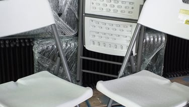 Silla Plastica Plegable Fiestas del sol