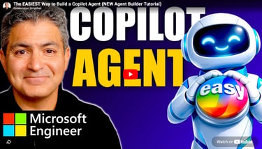 Collaboration Simplified Agent Builder YouTube video