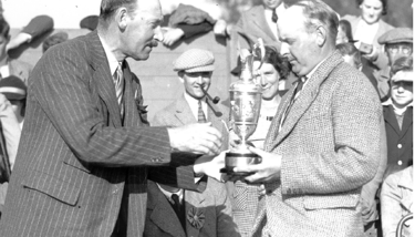 Alf Perry wins Claret Jug
