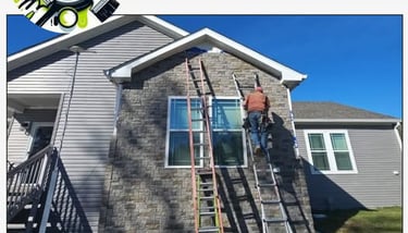 stone siding on exterior home