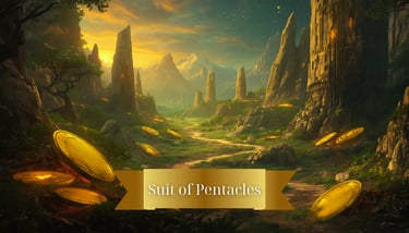 The Fool Enters the Realm of Pentacles: Where Magic Becomes Real