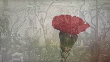 photo montage on the Carnation Revolution