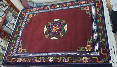 High quality Handmade Carpets: 60-Knot Wool from Nepal