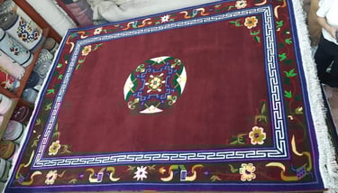 High quality Handmade Carpets: 60-Knot Wool from Nepal
