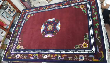 High quality Handmade Carpets: 60-Knot Wool from Nepal