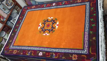 High quality Handmade Carpets: 60-Knot Wool from Nepal