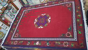 High quality Handmade Carpets: 60-Knot Wool from Nepal