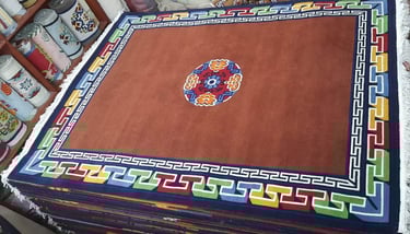 High quality Handmade Carpets: 60-Knot Wool from Nepal