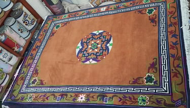 High quality Handmade Carpets: 60-Knot Wool from Nepal