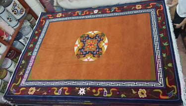High quality Handmade Carpets: 60-Knot Wool from Nepal