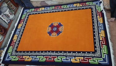 High quality Handmade Carpets: 60-Knot Wool from Nepal