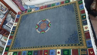 High quality Handmade Carpets: 60-Knot Wool from Nepal