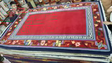 High quality Handmade Carpets: 60-Knot Wool from Nepal