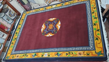 High quality Handmade Carpets: 60-Knot Wool from Nepal