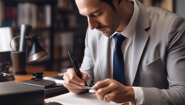 A guard dressed in a formal uniform stands at attention in a sentry box outside a grand historic building with stone walls and large windows. An archway to the right shows part of a courtyard with parked cars and a couple of people walking in the background.