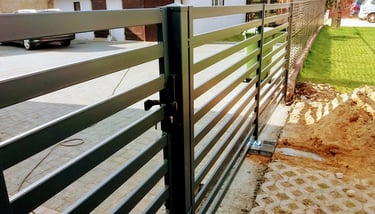 Brama dwuskrzydłowa 