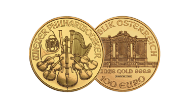 1 oz gold philharmonic coin