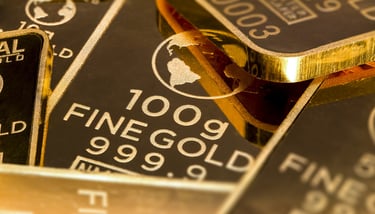 close-up of gold representing central banks using gold, and why you should too for gold ira