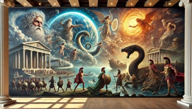 mitologia griega cronologia