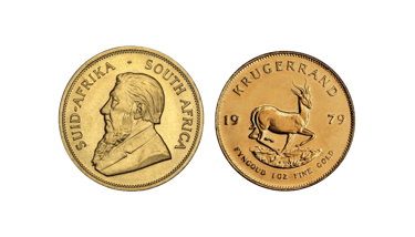 south african krugerrand gold coin