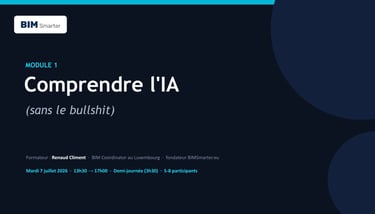 Module 1 formation IA : comprendre les LLM et comparer ChatGPT, Claude, Mistral pour l'AEC