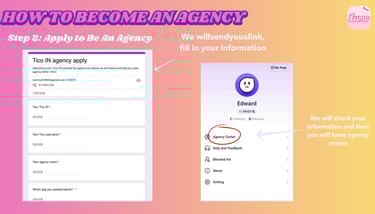 Lumo apps agency joining procedure step by step
