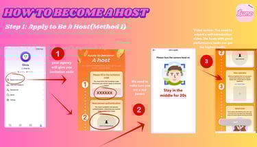 How to become as host in lumo app. Steps and procedue to become lumo host 