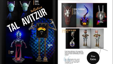 Talbotics Spotlight from Aug/Sep 2014 issue of Artnois.