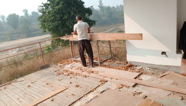 Outdoor deck (guesthouse)