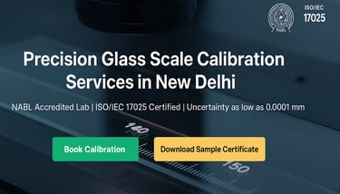 Glass Scale Calibration Laboratory